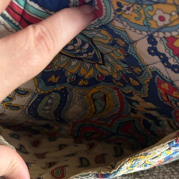 Vera Bradley Colorful Quilted Shoulder Bag - Picture 3 of 7